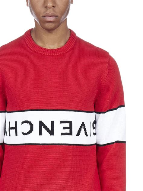 givenchy red and white sweater|givenchy sweaters for women.